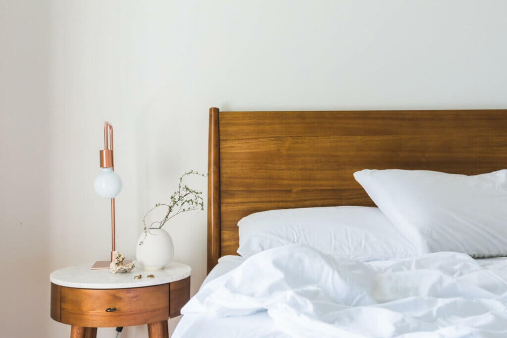 resting sleep bed
