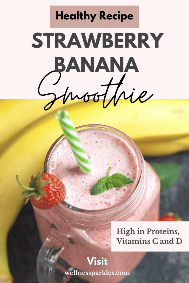How To Make Banana And Strawberry Smoothie For Weight Loss