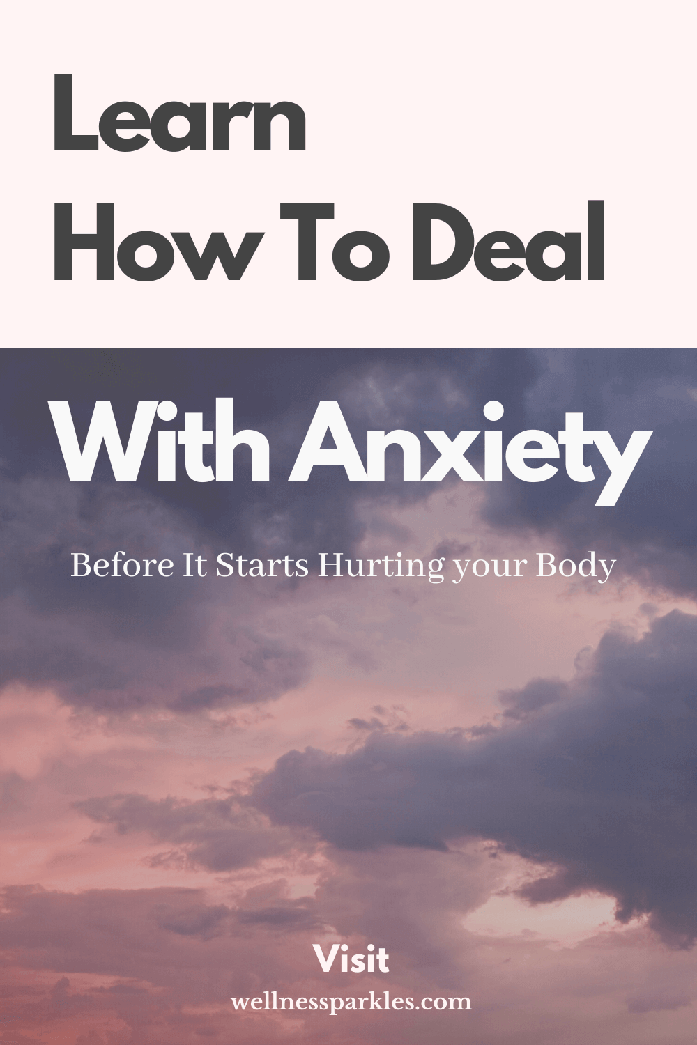 how to deal with anxiety 