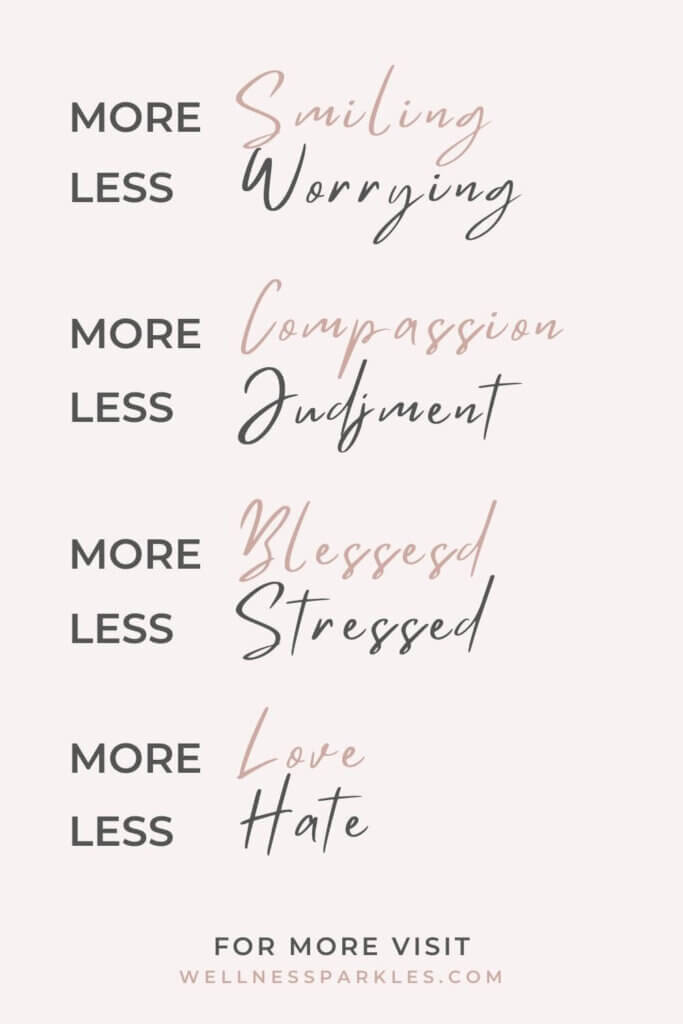 More smiling less worrying quote