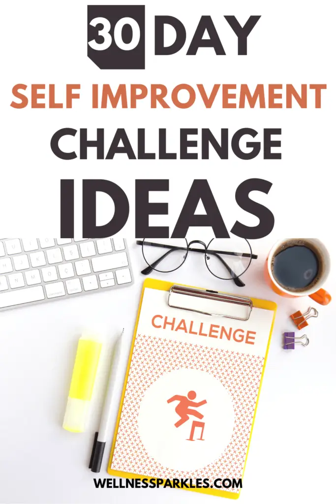 30 day self improvement challenge ideas